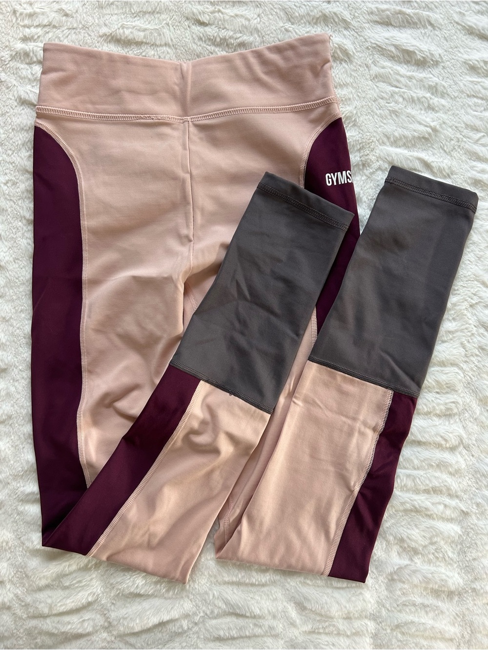 Gymshark Leggings with Color Blocks
